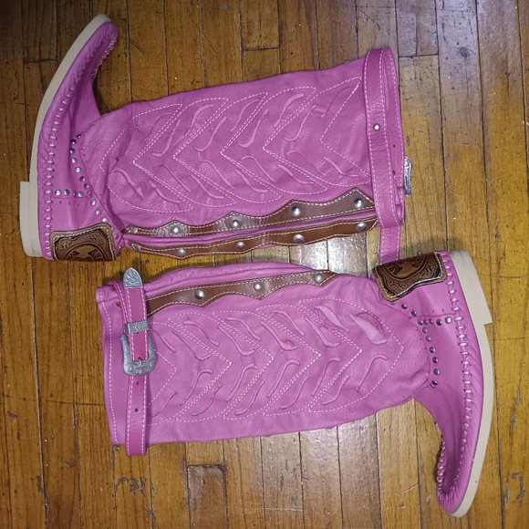 Hector Riccione leather moccasins boots - Picture 4 of 5